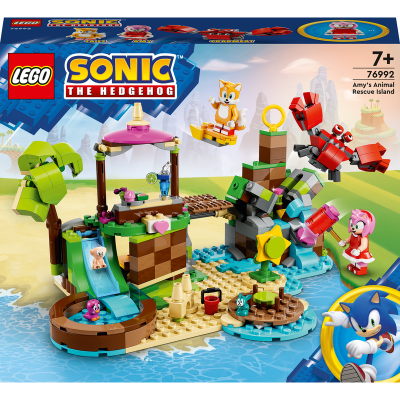 LEGO SONIC 76992 L   ISOLA DEL SOCCORSO ANIMALE DI AMY ETA 7 