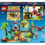 LEGO SONIC 76992 L   ISOLA DEL SOCCORSO ANIMALE DI AMY ETA 7 