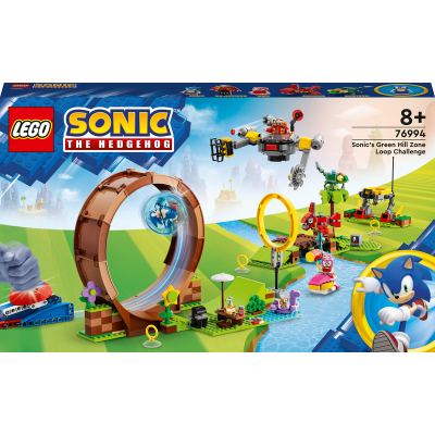 LEGO SONIC 76994 SFIDA DEL GIRO DELLA MORTE NELLA GREEN HILL ZONE DI SONIC ETA 8 