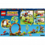 LEGO SONIC 76994 SFIDA DEL GIRO DELLA MORTE NELLA GREEN HILL ZONE DI SONIC ETA 8 