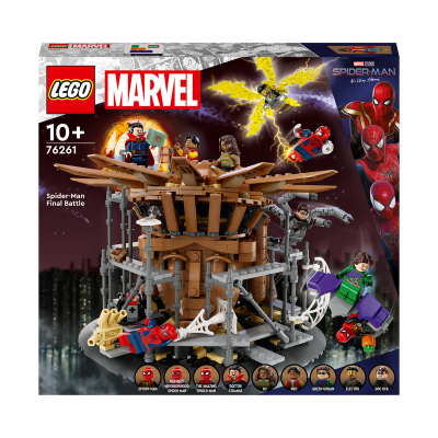 LEGO SUPER HEROES MARVEL 76261 LA BATTAGLIA FINALE DI SPIDERMAN ETA 10 