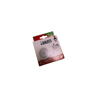 BIALETTI 0800031 3 GUARNIZIONI   1 PIASTRINA 1 TAZZA