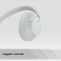 SONY WHCH720NW.CE7 CUFFIA BT MIC WHITE 60H NOISE CANCELLING	