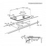 ELECTROLUX EGG75372W PIANO COTTURA GAS