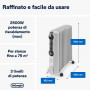 DELONGHI TRRS1225 RADIA-S, 12 ELEMENTI, 2500W, 3 LIVELLI DI POTENZA