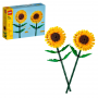 LEGO BOTANICALS 40524 GIRASOLI ETA 8