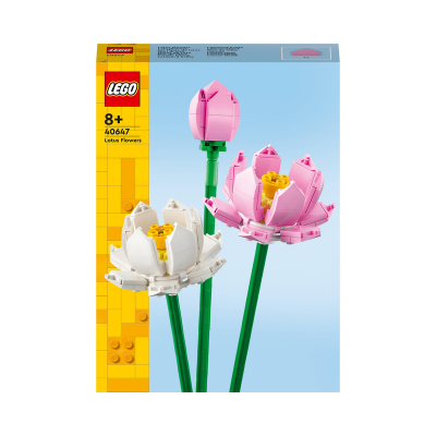 LEGO LEL FLOWERS 40647 FIORI DI LOTO ETA 8