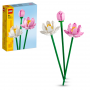 LEGO LEL FLOWERS 40647 FIORI DI LOTO ETA 8