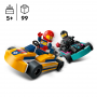 LEGO CITY GREAT VEHICLES 60400 GO-KART E PILOTI ETA 5 