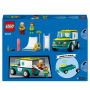 LEGO CITY GREAT VEHICLES 60403 AMBULANZA DI EMERGENZA E SNOWBOARDER ETA 4 