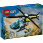 LEGO CITY GREAT VEHICLES 60405 ELICOTTERO DI SOCCORSO DI EMERGENZA ETA 6 