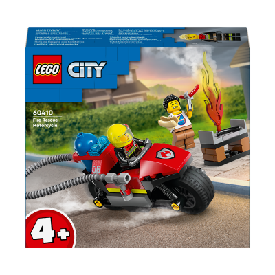 LEGO CITY FIRE 60410 MOTOCICLETTA DEI POMPIERI ETA 4 