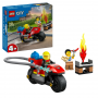 LEGO CITY FIRE 60410 MOTOCICLETTA DEI POMPIERI ETA 4 