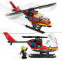 LEGO CITY FIRE 60411 ELICOTTERO DEI POMPIERI ETA 5 