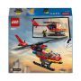 LEGO CITY FIRE 60411 ELICOTTERO DEI POMPIERI ETA 5 