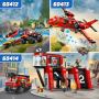 LEGO CITY FIRE 60413 AEREO ANTINCENDIO ETA 6 