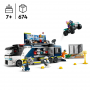 LEGO CITY POLICE 60418 CAMION LABORATORIO MOBILE DELLA POLIZIA ETA 7 