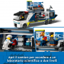 LEGO CITY POLICE 60418 CAMION LABORATORIO MOBILE DELLA POLIZIA ETA 7 