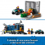 LEGO CITY POLICE 60418 CAMION LABORATORIO MOBILE DELLA POLIZIA ETA 7 