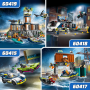 LEGO CITY POLICE 60419 PRIGIONE SULL   ISOLA DELLA POLIZIA ETA 7 