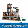 LEGO CITY POLICE 60419 PRIGIONE SULL   ISOLA DELLA POLIZIA ETA 7 