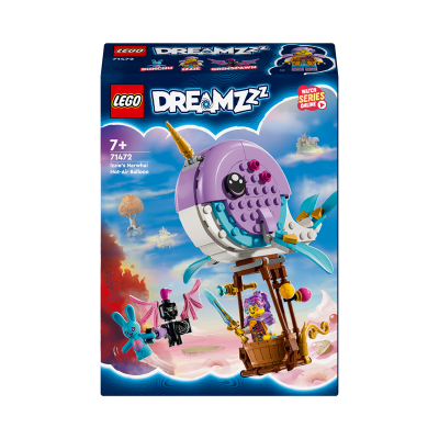LEGO DREAMZZZ 71472 LA MONGOLFIERA-NARVALO  DI IZZIE ETA 7 +