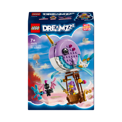 LEGO DREAMZZZ 71472 LA MONGOLFIERA-NARVALO  DI IZZIE ETA 7 