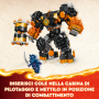 LEGO NINJAGO 71806 MECH ELEMENTO TERRA DI COLE ETA 7 