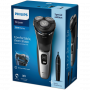 PHILIPS S3143/02 RASOIO SERIES 3000 WET/DRY LAME POWERCUT 5D 60MIN