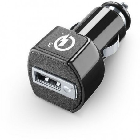 CELLULAR CBRHUUSBQCK CARICA AUTO QC  USB HUAWEI NERO