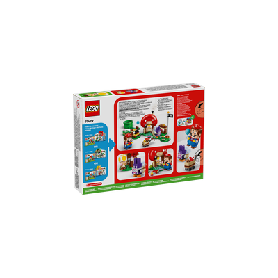 LEGO SUPER MARIO 71429 PACK DI ESPANSIONE RUBONIGLIO AL NEGOZIO DI TOAD ETA 7