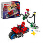 LEGO SUPER HEROES MARVEL 76275 INSEGUIMENTO SULLA MOTO: SPIDER-MAN VS. DOC OCK ETA 6 +