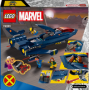 LEGO SUPER HEROES MARVEL 76281 X-JET DI X-MEN ETA 8 +