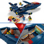 LEGO SUPER HEROES MARVEL 76281 X-JET DI X-MEN ETA 8 +