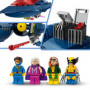 LEGO SUPER HEROES MARVEL 76281 X-JET DI X-MEN ETA 8 +