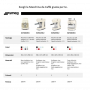 SMEG EGF03PBEU MACCHINA DA CAFFE ESPRESSO CON MACINACAFFEINTEGRA