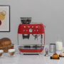 SMEG EGF03RDEU MACCHINA DA CAFFE ESPRESSO CON MACINACAFFEINTEGRA