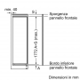 BOSCH KIL82NSE0 FRIGO INC 1PORTA C/CELLA 280LT H177 VENT E CERNTR