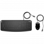 HP 9DF28AA TASTIERA/MOUSE USB-A 200 BLACK