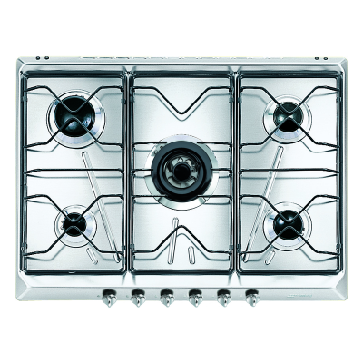 SMEG SRV576-5 PIANO COTTURA INC 70CM 5F INOX