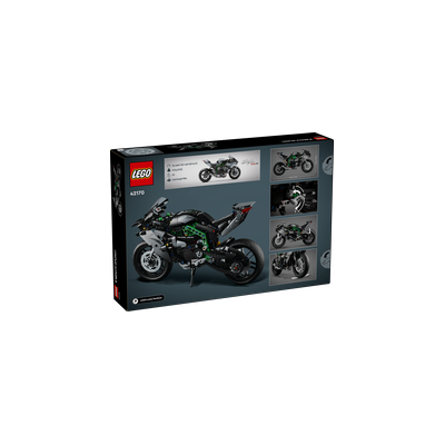 LEGO TECHNIC 42170 MOTOCICLETTA KAWASAKI NINJA H2R ETA 10 +