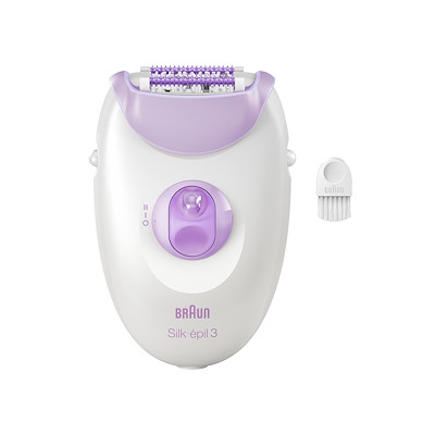 BRAUN 3000 SILKEPIL EPILATORE RETE 20 PIN. 2 VEL. SMART LIGHT BASIC