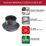 LAGOSTINA INGENIO MINERALIS GREEN SET 3 PZ.