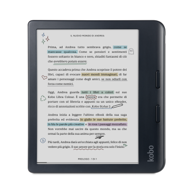 KOBO N428KUBKKC E-BOOK LIBRA COLOUR 7  KALEIDO 3 COMFORTLIGHT PRO