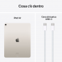 APPLE MV2G3TY/A 13-INCH IPAD AIR WI-FI 256GB - STARLIGHT