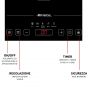 ARIETE 1997 PIASTRA INDUZIONE SINGOLA 200W     3,6KG