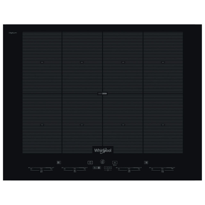 WHIRLPOOL SMO658CNE PIANO INDUZ 65CM 2FLEXICOOK NERO   9LIVELLI