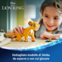 LEGO 43243 SIMBA, IL CUCCIOLO DEL RE LEONE ETA 6 +