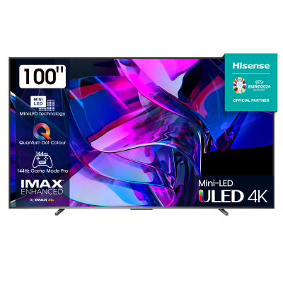 HISENSE 100U7KQ TVC LED 100 4K UHD SMART MINILED 144HZ VIDAA 7.0D
