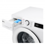 LG F4R3010NSW LAVATRICE CF 10KG 1400G A-10  INV VAP OBLOBIANCO